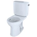 Product Image of Drake II Two-Piece Round 1.28 GPF Universal Height Toilet with CEFIONTECT and Right-Hand Trip Lever, Cotton White - CST453CEFRG#01