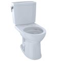 Product Image of Drake II 1G Two-Piece Round 1.0 GPF Universal Height Toilet with CEFIONTECT, Cotton White - CST453CUFG#01