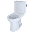 Product Image of Drake II 1G Two-Piece Round 1.0 GPF Universal Height Toilet with CEFIONTECT and Right-Hand Trip Lever, Cotton White - CST453CUFRG#01