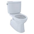 Product Image of Vespin II Two-Piece Elongated 1.28 GPF Universal Height Skirted Design Toilet with CEFIONTECT, Cotton White - CST474CEFG#01
