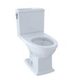Product Image of Connelly Two-Piece Elongated Dual-Max, Dual Flush 1.28 and 0.9 GPF Universal Height Toilet with CEFIONTECT, Cotton White - CST494CEMFG#01