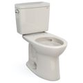 Product Image of Drake Two-Piece Elongated 1.28 GPF Universal Height TORNADO FLUSH Toilet with CEFIONTECT, Sedona Beige - CST776CEFG#12
