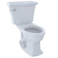 Product Image of Eco Clayton Two-Piece Elongated 1.28 GPF Universal Height Toilet, Cotton White - CST784EF#01