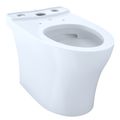 Product Image of Aquia IV Elongated Universal Height Skirted Toilet Bowl with CEFIONTECT, Cotton White - CT446CEFGN#01