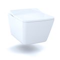 Product Image of SP Wall-Hung Contemporary Square-Shape Dual Flush 1.28 and 0.9 GPF Toilet with CEFIONTECT- CT449CFG#01