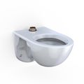 Product Image of TORNADO FLUSH Commercial Flushometer Wall-Mounted Toilet with CEFIONTECT, Elongated, Cotton White - CT728CUG#01