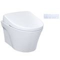 Product Image of WASHLET+ AP Wall-Hung Elongated Toilet with S7 Contemporary Bidet Seat and DuoFit In-Wall 0.9 and 1.28 GPF Dual-Flush Tank System, Matte Silver - CWT4264726CMFG#MS