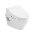 Product Image of WASHLET+ EP Wall-Hung Elongated Toilet and WASHLET C5 Bidet Seat and DuoFit In-Wall 0.9 and 1.28 GPF Dual-Flush Tank System, Matte Silver - CWT4283084CMFG#MS