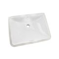 Product Image of LT1535G#01 20" Rectangular Undermount Bathroom Sink w/ CEFIONTECT (Cotton White)