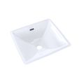 Product Image of LT624G#01 Legato Rectangular Undermount Bathroom Sink w/ CEFIONTECT (Cotton White)