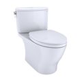Product Image of Nexus Two-Piece Elongated 1.28 GPF Universal Height Toilet with CEFIONTECT and SS124 SoftClose Seat, WASHLET+ Ready, Cotton White - MS442124CEFG#01