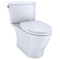Product Image of Nexus 1G Two-Piece Elongated 1.0 GPF Universal Height Toilet with CEFIONTECT and SS124 SoftClose Seat, WASHLET+ Ready, Cotton White - MS442124CUFG#01