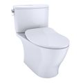 Product Image of Nexus 1G Two-Piece Elongated 1.0 GPF Universal Height Toilet with CEFIONTECT and SS234 SoftClose Seat, WASHLET+ Ready, Cotton White - MS442234CUFG#01
