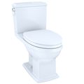 Product Image of Connelly WASHLET+ Two-Piece Elongated Dual Flush 1.28 and 0.9 GPF Universal Height Toilet with CEFIONTECT, Cotton White - MS494124CEMFG#01