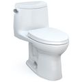 Product Image of Ultramax II 1.28 GPF One-Piece Elongated Toilet w/ CEFIONTECT Ceramic Glaze, SoftClose Seat, & Tornado Flush (Cotton White)