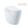Product Image of WASHLET G450 1.0 or 0.8 GPF Smart Toilet with Integrated Bidet Seat and CEFIONTECT, Cotton White - MS7631CEMFG#01