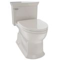 Product Image of Eco Soirée One Piece Elongated 1.28 GPF Universal Height Skirted Toilet with CEFIONTECT, Bone - MS964214CEFG#03
