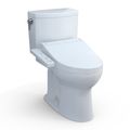 Product Image of WASHLET+ Drake II 1G Two-Piece Elongated 1.0 GPF Toilet and WASHLET+ C2 Bidet Seat, Cotton White - MW4543074CUFG#01