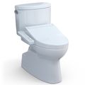 Product Image of WASHLET+ Vespin II Two-Piece Elongated 1.28 GPF Toilet and WASHLET+ C2 Bidet Seat, Cotton White - MW4743074CEFG#01