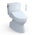 Product Image of WASHLET+ Vespin II 1G Two-Piece Elongated 1.0 GPF Toilet and WASHLET+ C5 Bidet Seat, Cotton White - MW4743084CUFG#01