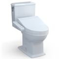 Product Image of WASHLET+ Connelly Two-Piece Elongated Dual Flush 1.28 and 0.9 GPF Toilet and WASHLET C2 Bidet Seat, Cotton White - MW4943074CEMFG#01