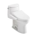 Product Image of WASHLET+ UltraMax II One-Piece Elongated 1.28 GPF Toilet and WASHLET+ C2 Bidet Seat, Cotton White - MW6043074CEFG#01