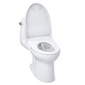 Product Image of WASHLET+ UltraMax II 1G One-Piece Elongated 1.0 GPF Toilet and WASHLET+ S7A Contemporary Bidet Seat, Cotton White - MW6044736CUFG#01