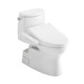 Product Image of WASHLET+ Carlyle II 1G One-Piece Elongated 1.0 GPF Toilet and WASHLET+ C2 Bidet Seat, Cotton White - MW6143074CUFG#01