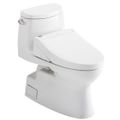 Product Image of WASHLET+ Carlyle II 1G One-Piece Elongated 1.0 GPF Toilet and WASHLET+ C5 Bidet Seat, Cotton White - MW6143084CUFG#01