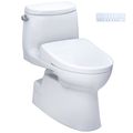 Product Image of WASHLET+ Carlyle II 1G One-Piece Elongated 1.0 GPF Toilet and WASHLET+ S7 Contemporary Bidet Seat, Cotton White - MW6144726CUFG#01