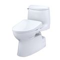 Product Image of WASHLET+ Carlyle II 1G One-Piece Elongated 1.0 GPF Toilet and WASHLET+ S7A Contemporary Bidet Seat, Cotton White - MW6144736CUFG#01