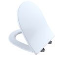 Product Image of Softclose Slim D-shape  Seat And Lid For Rp Wall-hung Toilet, Cotton White - SS247R#01