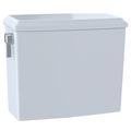 Product Image of Connelly Dual-Max, Dual Flush 1.28 and 0.9 GPF Toilet Tank with WASHLET+ Auto Flush Compatibility, Cotton White - ST494MA#01