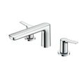 Product Image of GS 2 Handle Deck mount Roman Tub Filler Trim, Polished Chrome