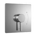 Product Image of Square Pressure Balance Valve Shower Trim, Polished Chrome