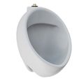Product Image of Wall-Mount ADA Compliant 0.125 GPF Urinal with Top Spud Inlet and CEFIONTECT Glaze, Cotton White - UT105UG#01