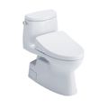 Product Image of CST614CEFGAT40#01 1-Piece Carlyle II Washlet+ 1.28 GPF Autoflush Compatible (Cotton White)
