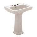 Product Image of LPT532.8N#12 Promenade 8" Center 24" Pedestal Lavatory Sink (Sedonia Beige)