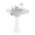 Product Image of LT532.8#01 Promenade 8" Center 24" Lavatory Sink (Cotton White)