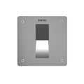 Product Image of TEU3LA11#SS Ecoefv Concealed Urinal Flush Valve 0.5 GPF w/ 4" x 4" Cover & VB1311#RB
