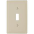 Product Image of 1-Gang Toggle Switch Wall Plate - Ivory