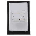 Product Image of Pneumatic Thermostat Direct Acting, Heating includes small Wall Plate and Satin Chrome Cover (59 to 90F), TP970A2145