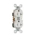 Product Image of Tamper-Resistant Commercial Grade Duplex Receptacle, 20A, 2P - Light Almond (125V)