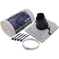 Product Image of PRO-SYSTEM RETROFIT KIT - White Titan Retrofit Outlet and 6ft E-Flex Guard for 1" Wall Insulation