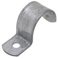 Product Image of 1-1/4" One Hole Steel EMT Snap-On Strap