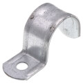 Product Image of 1-1/2" One Hole Steel EMT Snap-On Strap