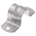Product Image of 1/2" Two Hole Steel EMT Snap-On Strap