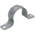Product Image of 1-1/2" Two Hole Steel EMT Snap-On Strap