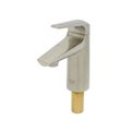 Product Image of LakeCrest Single Hole Single Handle Faucet, Deck Mount, 0.5 GPM (Brushed Nickel)