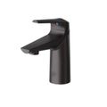 Product Image of LakeCrest Single Hole Single Handle Faucet, Deck Mount, 0.5 GPM (Matte Black)